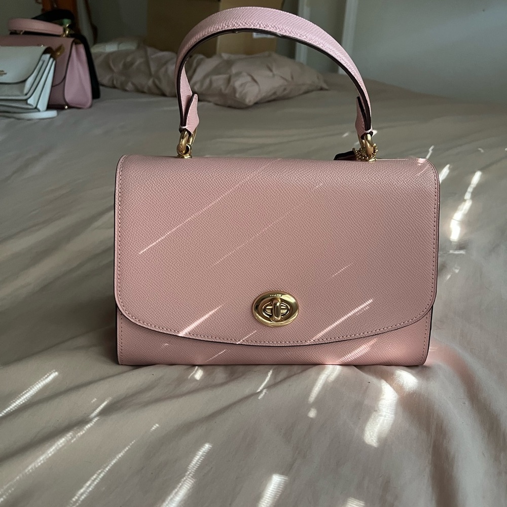 Coach Tilly Top Handle Satchel - Pink